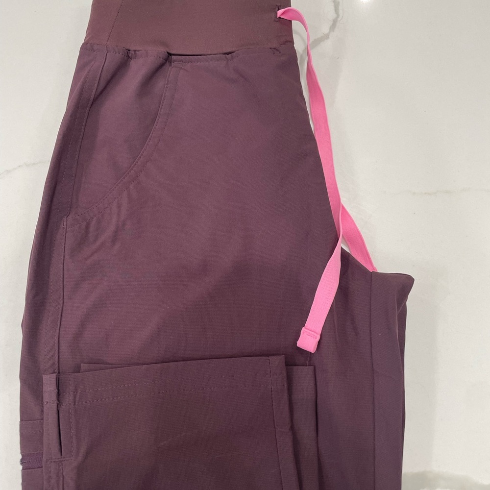 FIGS LIMITED DARK FIG YOLA SCRUB PANTS XXS